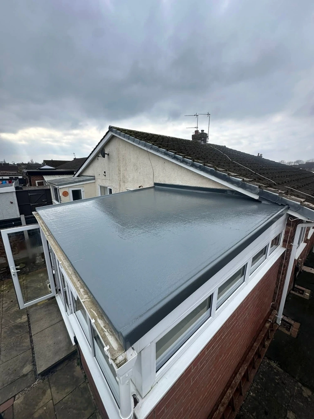 Verifying contractor license before roof repair work